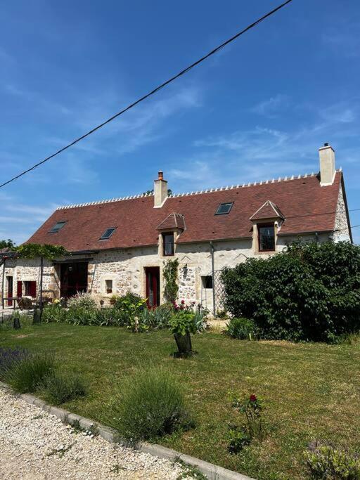 Longere Berrichonne, Calme Absolu, 13 Personnes Villa Saint-Pierre-les-Etieux Luaran gambar